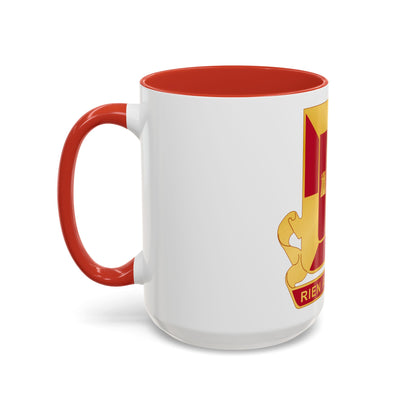 718th Antiaircraft Artillery Gun Battalion (U.S. Army) Accent Coffee Mug