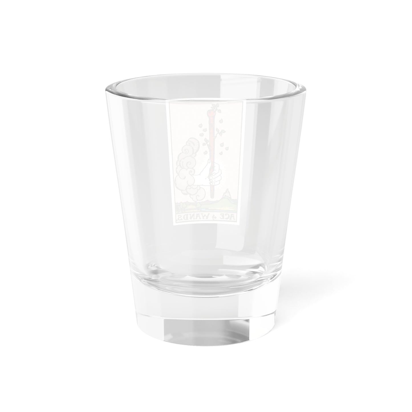 The Ace of Wands (Tarot Card) Shot Glass 1.5oz-Go Mug Yourself