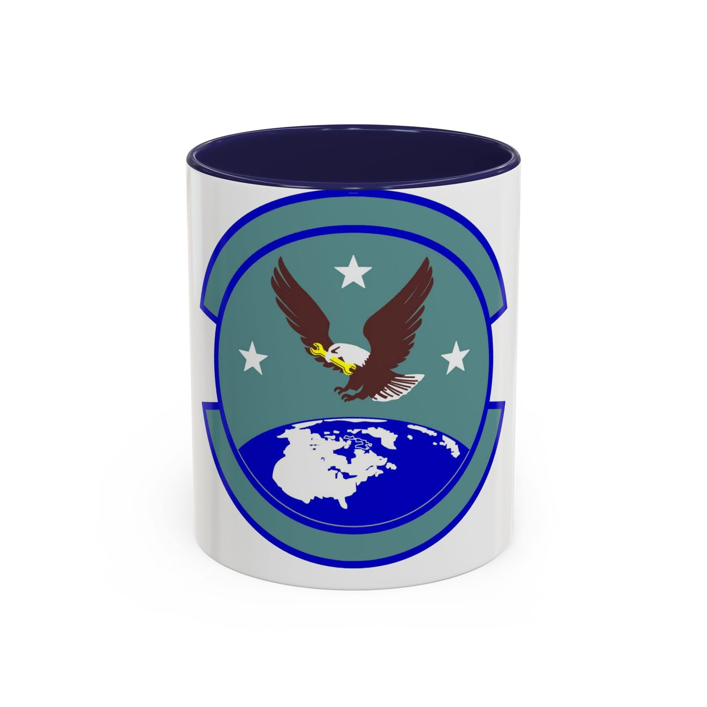 714 Aircraft Maintenance Squadron AFRC (U.S. Air Force) Accent Coffee Mug