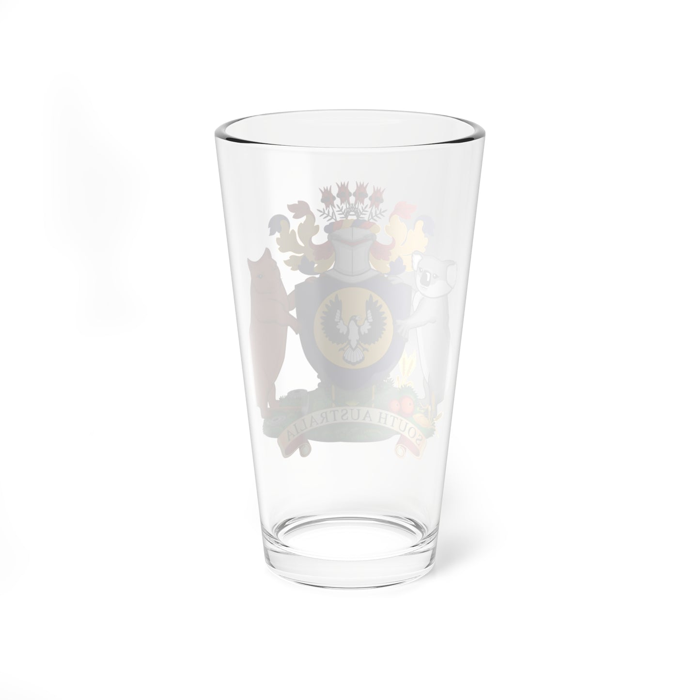 South Australia coat of arms proposal 1984 (Australia) (Coat of Arms) Pint Glass 16oz