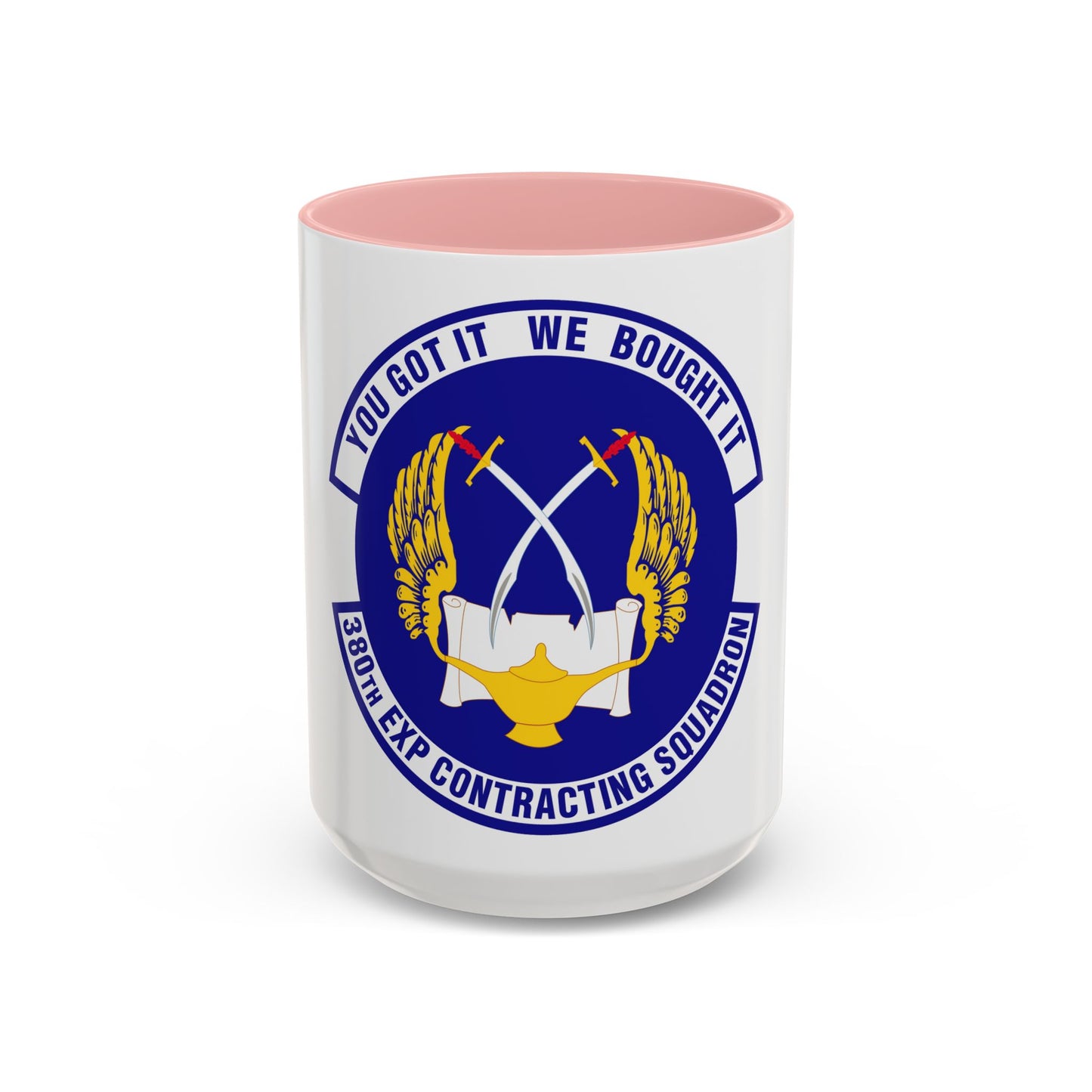 380th Expeditionary Contracting Squadron (U.S. Air Force) Accent Coffee Mug