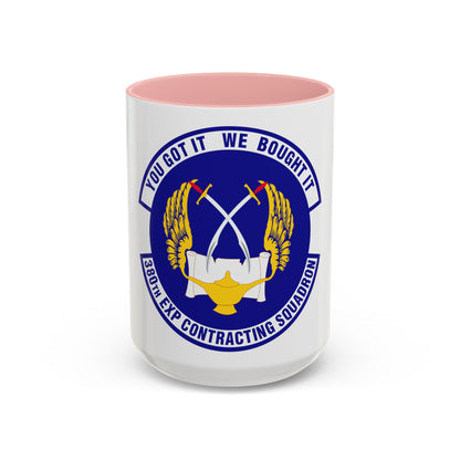 380th Expeditionary Contracting Squadron (U.S. Air Force) Accent Coffee Mug