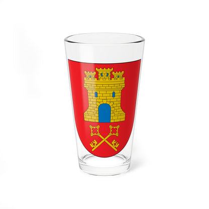 Escudo de Aibar (Spain) (Coat of Arms) Pint Glass 16oz