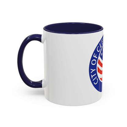 Seal of Cleveland Ohio - Accent Coffee Mug