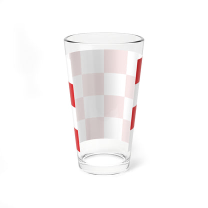 North Brabant-Flag (Netherlands) (Coat of Arms) Pint Glass 16oz