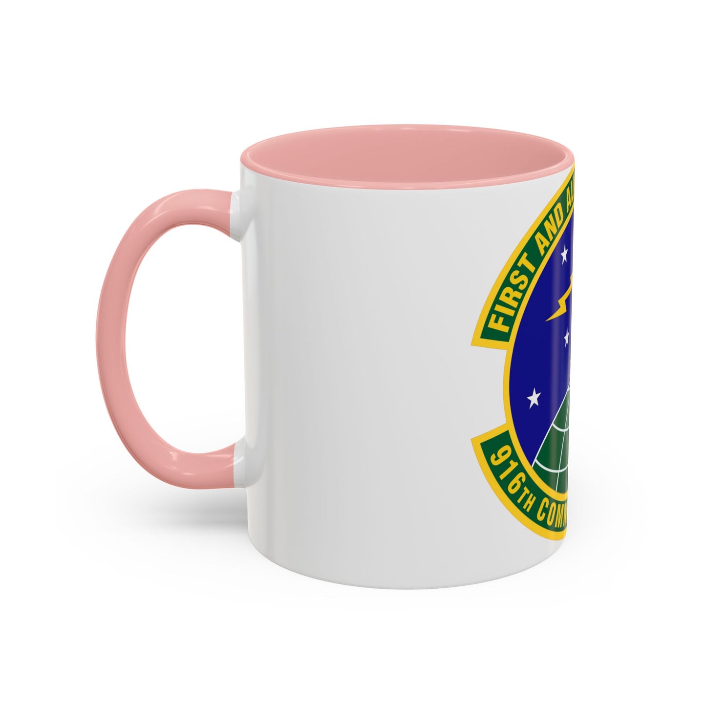 916th Communications Squadron (U.S. Air Force) Accent Coffee Mug