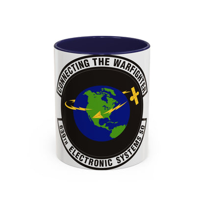 639th Electronic Systems Squadron (U.S. Air Force) Accent Coffee Mug