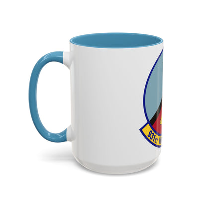 931st Maintenance Operations Flight (U.S. Air Force) Accent Coffee Mug