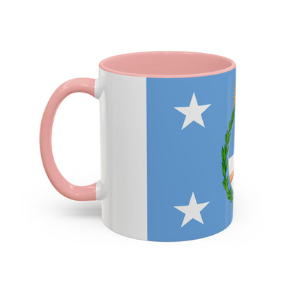 Standard of the President of Argentina Afloat - Accent Coffee Mug