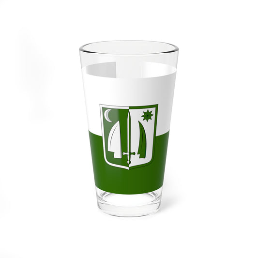 Flag of Mezolak (Hungary) Pint Glass 16oz