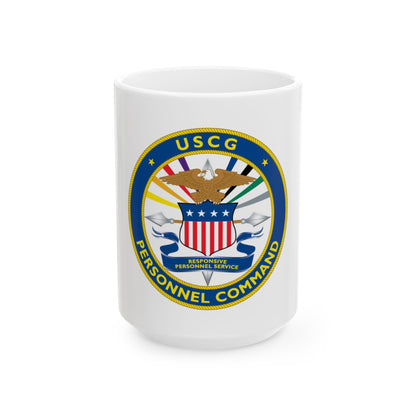 USCG Personnel Command (U.S. Coast Guard) White Coffee Mug