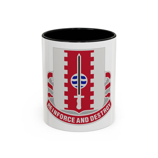 386 Engineer Battalion (U.S. Army) Accent Coffee Mug