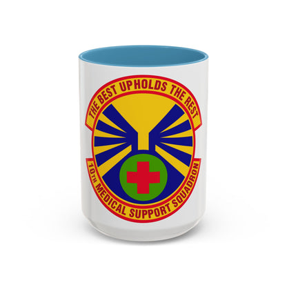 10th Medical Support Squadron (U.S. Air Force) Accent Coffee Mug