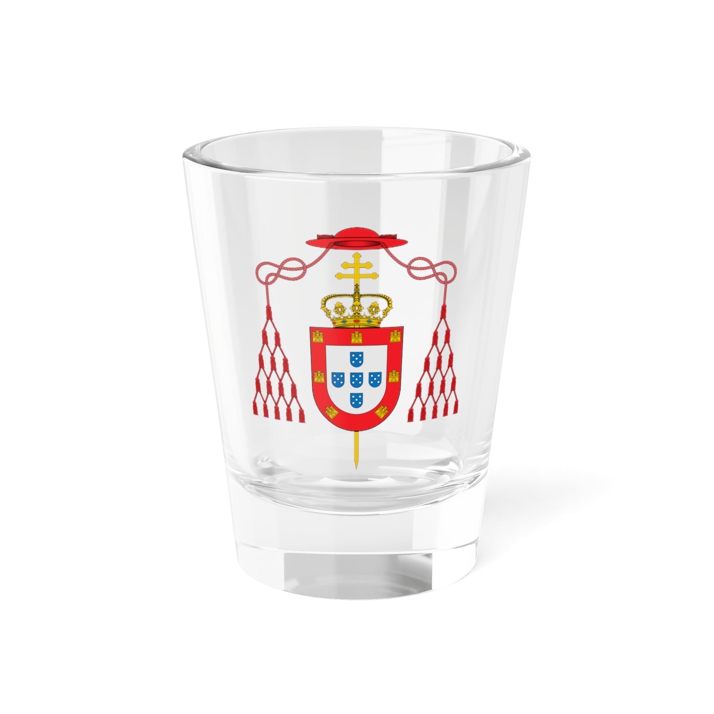 Coat of arms of Henry I de Portugal (Portugal) (Coat of Arms) Shot Glass 1.5oz