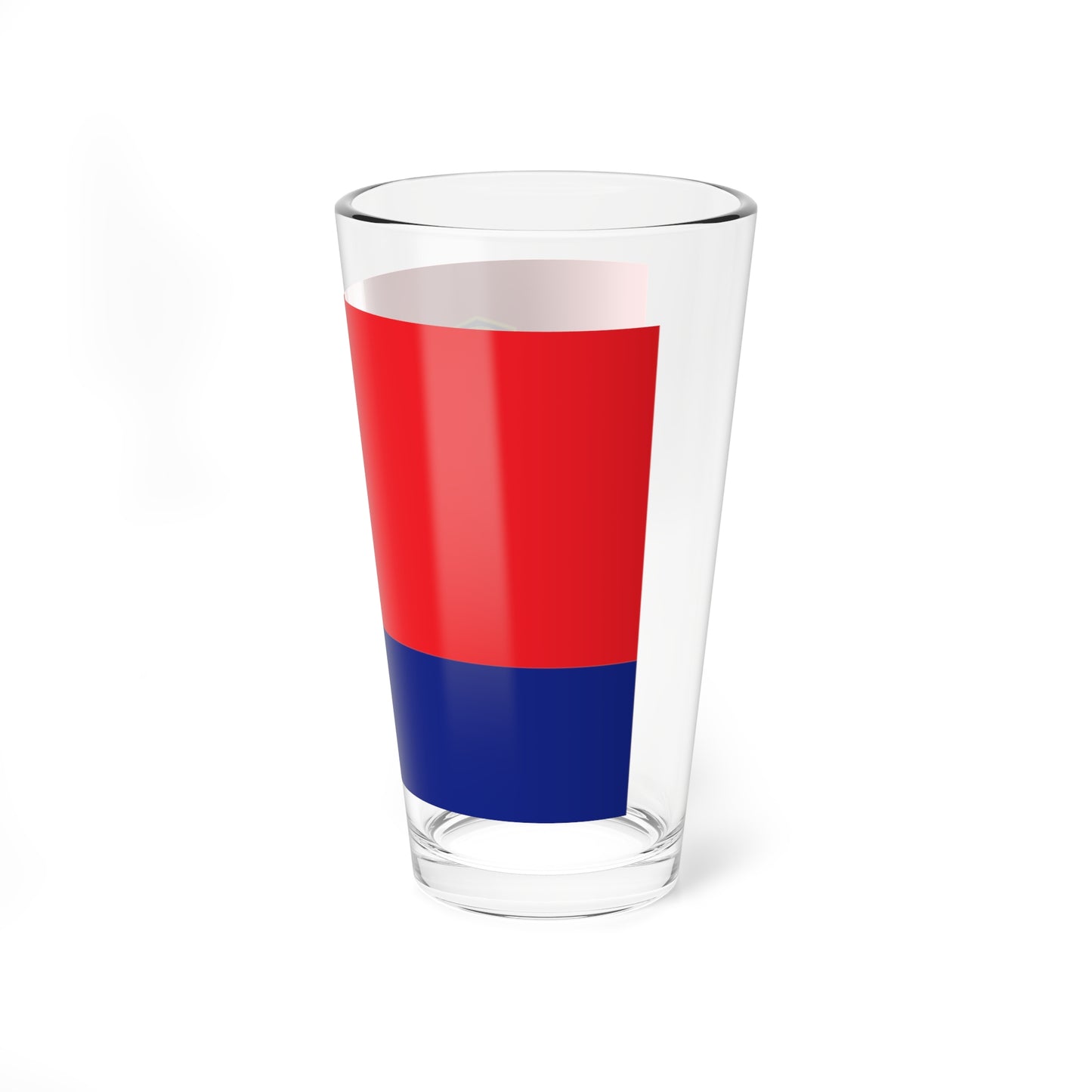 Flag of the Peoples Police of the Peoples Republic of China (China) (Coat of Arms) Pint Glass 16oz