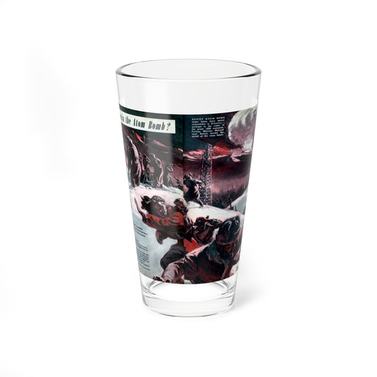 Has Russia the Atom Bomb, Mechanix Illustrated, 1948 - Pint Glass 16oz