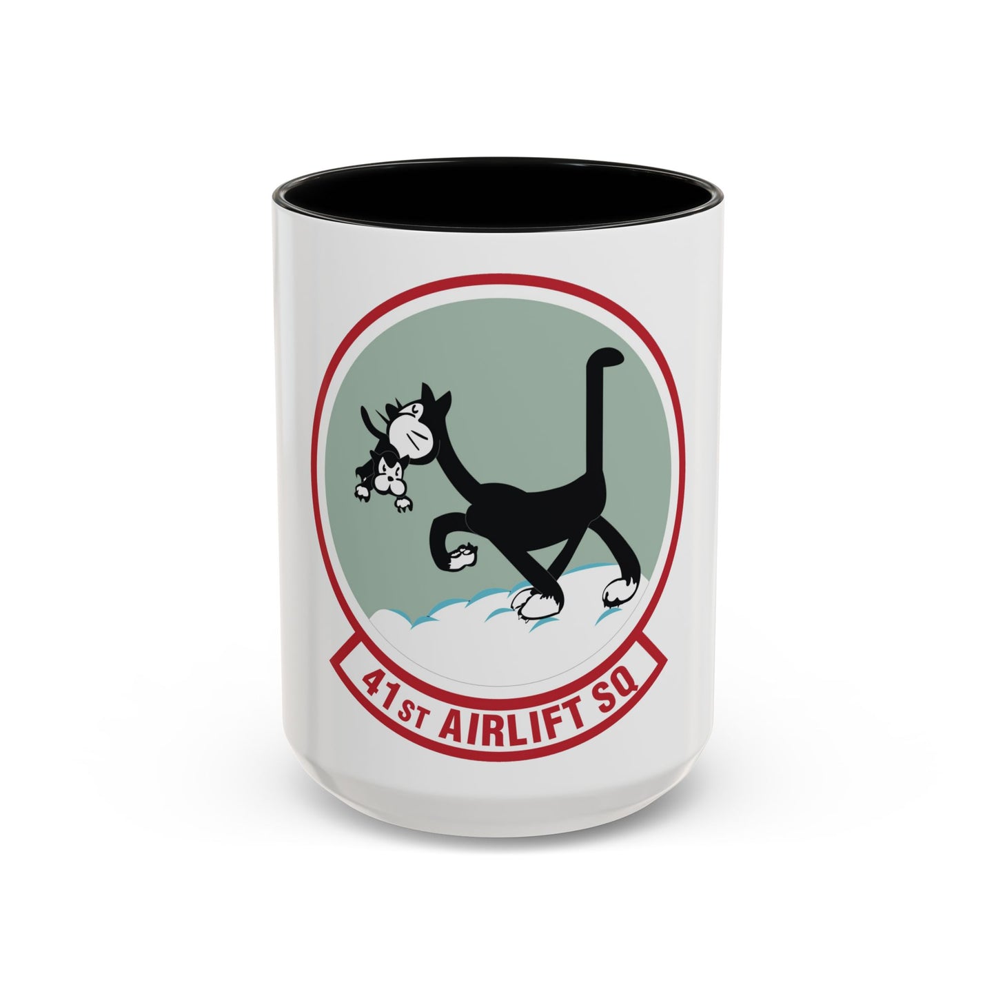 41st Airlift Squadron (U.S. Air Force) Accent Coffee Mug
