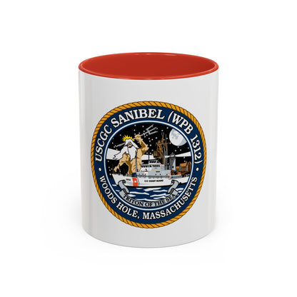 USCGC Sanibel WPB   1312 (U.S. Coast Guard) Accent Coffee Mug