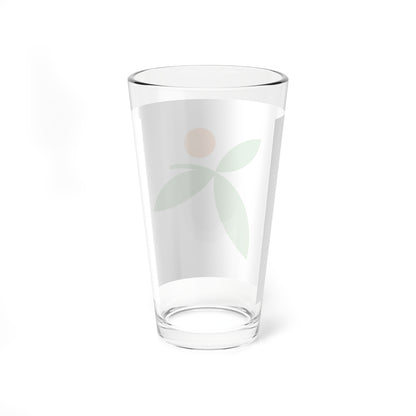 Flag of Miyawaka Fukuoka (Japan) Pint Glass 16oz