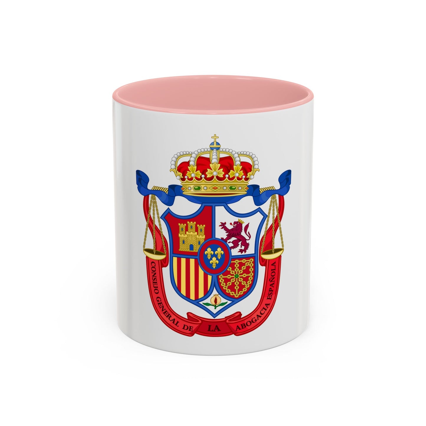 Coat of Arms of the General Council of Spanish Lawyers - Accent Coffee Mug