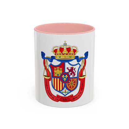 Coat of Arms of the General Council of Spanish Lawyers - Accent Coffee Mug