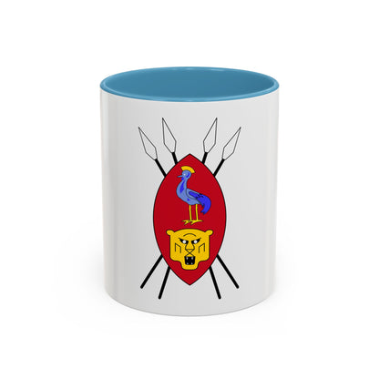 Coat of arms of Ruanda-Urundi - Accent Coffee Mug