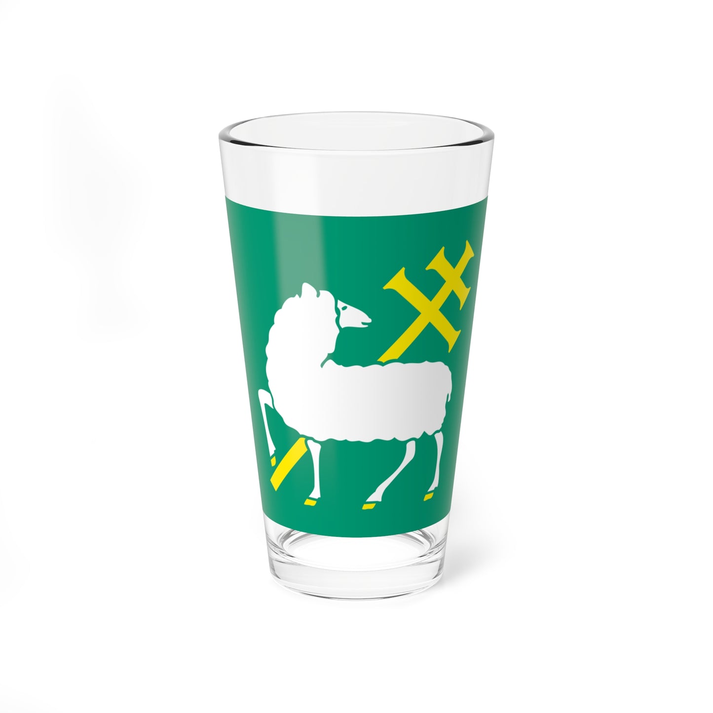 Flag of Jarfalla (Sweden) Pint Glass 16oz