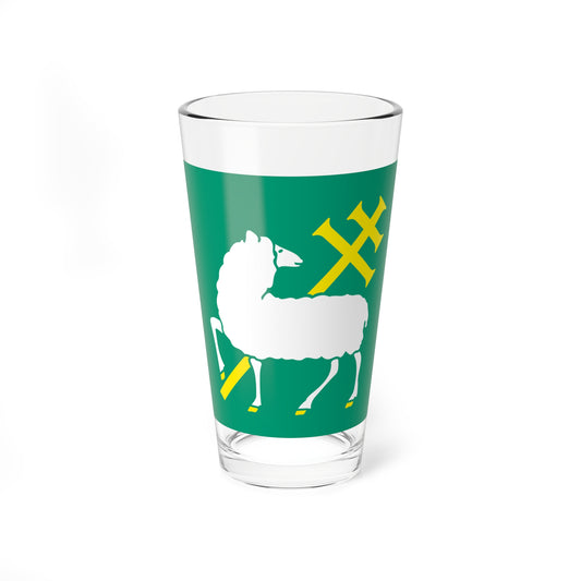 Flag of Jarfalla (Sweden) Pint Glass 16oz