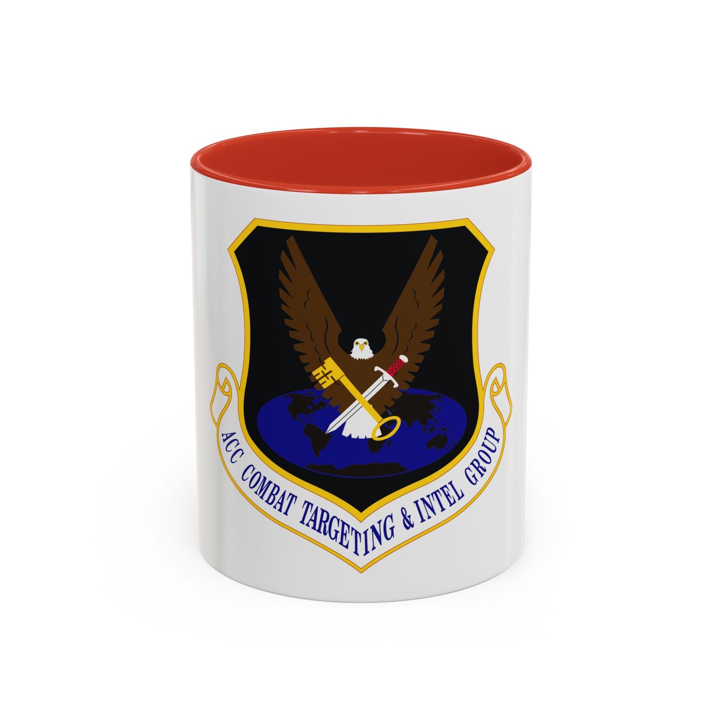 ACC Combat Targeting & Intelligence Group (U.S. Air Force) Accent Coffee Mug