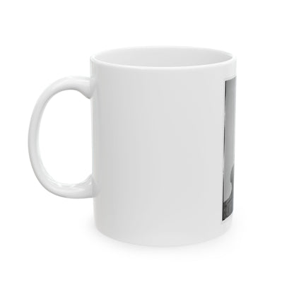 Portrait Of Brig. Gen. Alfred W. Ellet, Officer Of The Federal Army (U.S. Civil War) White Coffee Mug