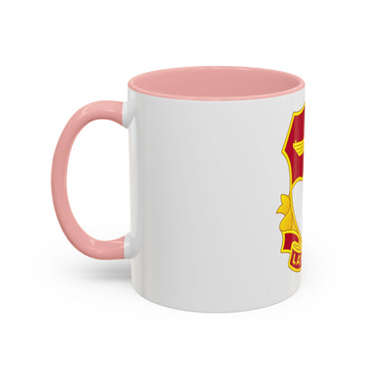 87 Engineer Battalion (U.S. Army) Accent Coffee Mug