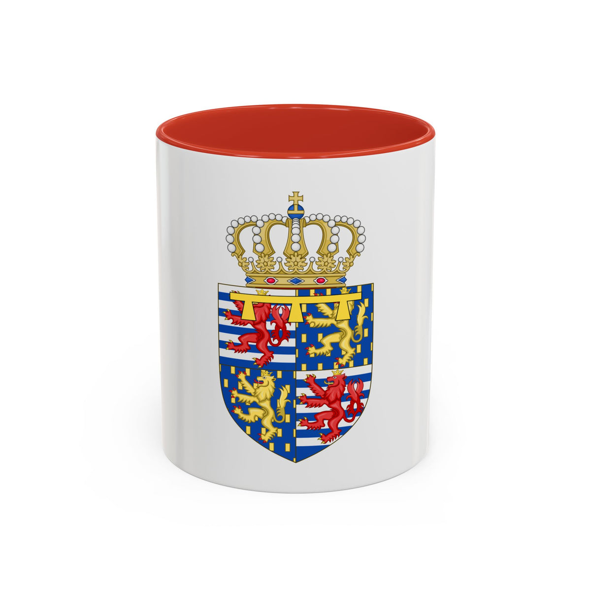 Lesser coat of arms of the Hereditary Grand Duke of Luxembourg (2000) - Accent Coffee Mug