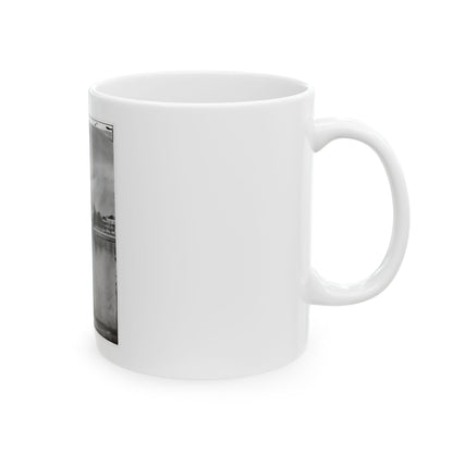 Beaufort, South Carolina. View Of Beaufort From The Waterfront. Fuller's House (U.S. Civil War) White Coffee Mug