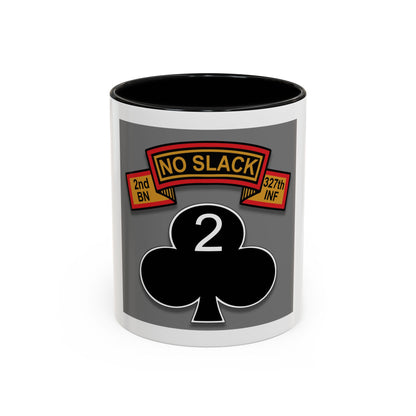 2nd Battalion 327th Infantry Regiment (U.S. Army) Accent Coffee Mug