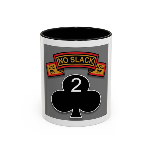 2nd Battalion 327th Infantry Regiment (U.S. Army) Accent Coffee Mug