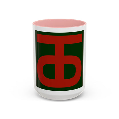 90th Infantry Division.patch (U.S. Army) Accent Coffee Mug