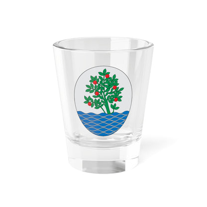 Escut dArenys de Mar (Spain) (Coat of Arms) Shot Glass 1.5oz
