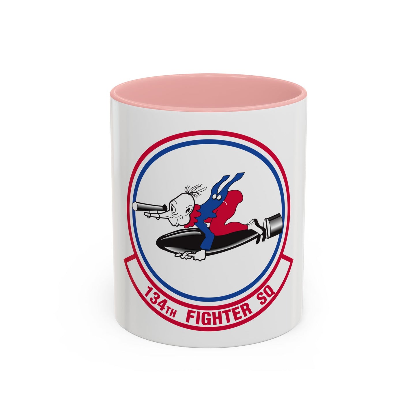 134 Fighter Squadron (U.S. Air Force) Accent Coffee Mug
