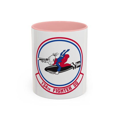 134 Fighter Squadron (U.S. Air Force) Accent Coffee Mug