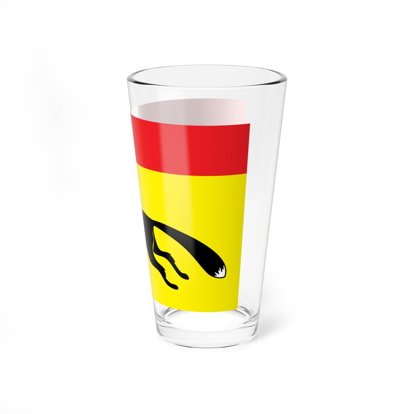 Flag of Totemsky rayon Vologda oblast (Russia) Pint Glass 16oz