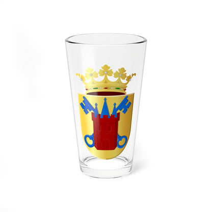 Sloten Fr wapen 1918 HRvA (Netherlands) (Coat of Arms) Pint Glass 16oz