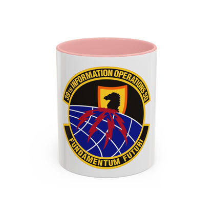 39th Information Operations Squadron (U.S. Air Force) Accent Coffee Mug