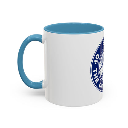 Seal of Buffalo New York - Accent Coffee Mug