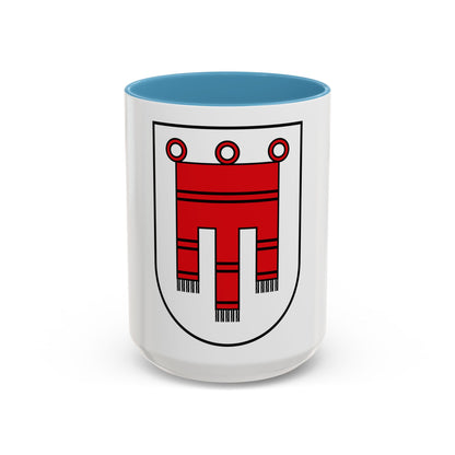 Coat of Arms of Vorarlberg Austria - Accent Coffee Mug