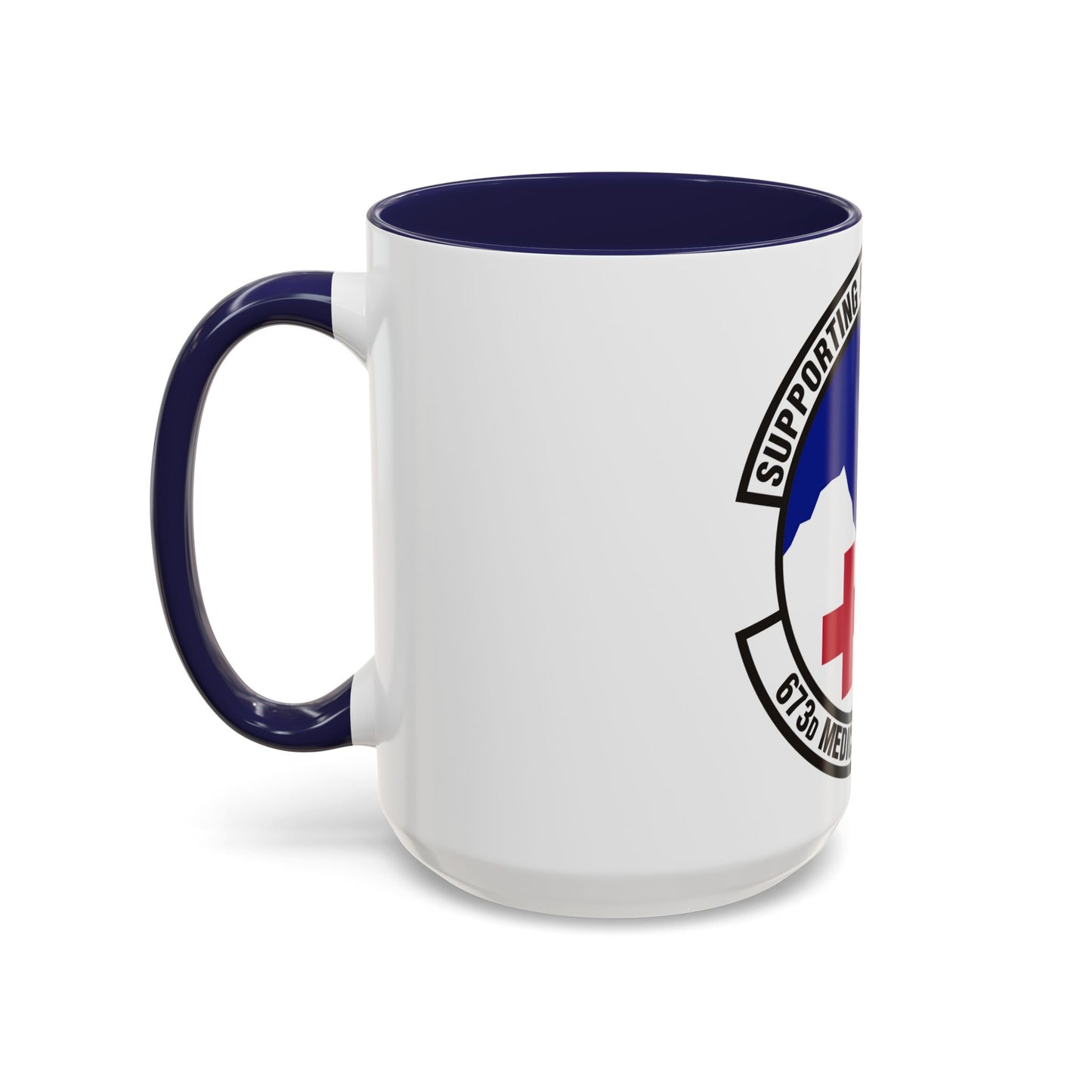 673d Medical Support Squadron (U.S. Air Force) Accent Coffee Mug