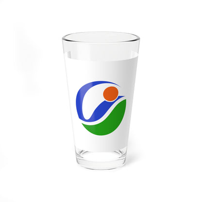 Flag of Imabari Ehime (Japan) Pint Glass 16oz