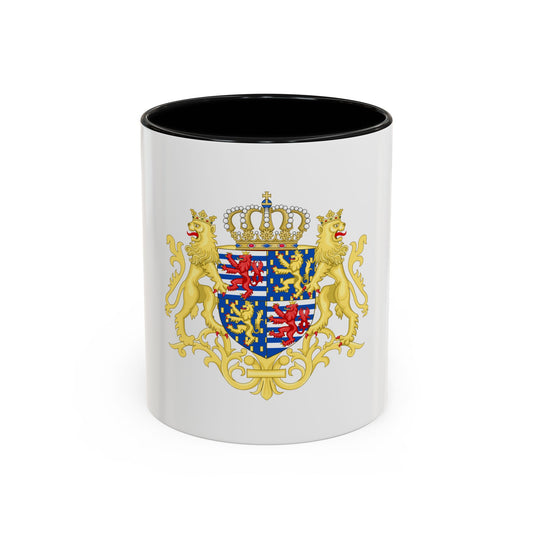 Middle coat of arms of the Grand Duke of Luxembourg (2000) - Accent Coffee Mug
