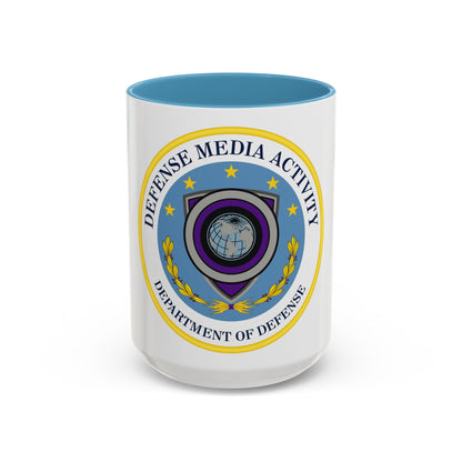 Defense Media Activity (U.S. Army) Accent Coffee Mug