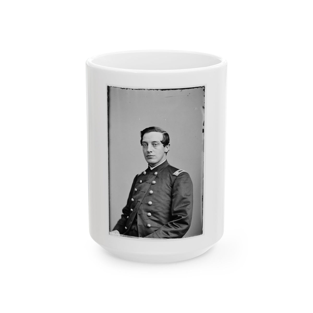 Alford B. Chapman, 57th N.Y. 001 (U.S. Civil War) White Coffee Mug