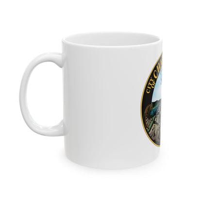 Seal of Chattanooga Tennessee - White Coffee Mug